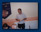 I onlt had one bearing at the start - we winged it!